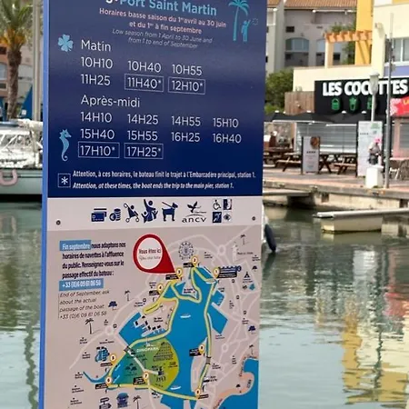 T2 50m2 Belle Vue Calme Centre Port Parking Apartament